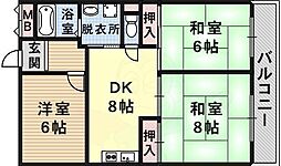 レジデンスひぐち 2階