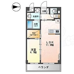RIKI RESIDENCE 4階/-