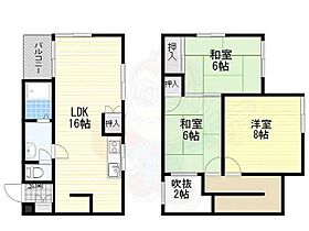 大阪府茨木市南春日丘５丁目（賃貸マンション3LDK・2階・65.00㎡） その2