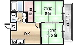 サンシティ別府 2階