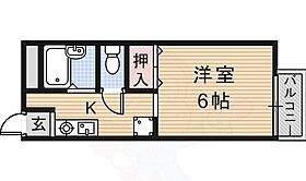 大阪府茨木市上郡２丁目（賃貸アパート1K・2階・20.50㎡） その2