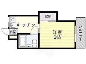 大阪府茨木市庄１丁目（賃貸マンション1K・4階・22.32㎡） その2