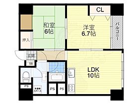 大阪府茨木市下穂積１丁目3番（賃貸マンション2LDK・4階・59.41㎡） その2