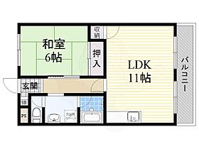 大阪府茨木市三島丘２丁目9番3号（賃貸マンション1LDK・1階・38.80㎡） その2