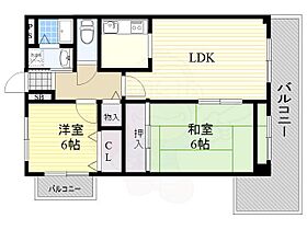 大阪府摂津市東一津屋（賃貸マンション2LDK・2階・58.00㎡） その2