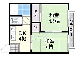 仲角荘 2階/-