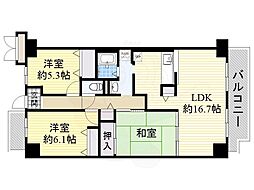 ミストラル岸部南 5階