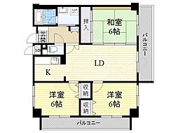 阪急千里線 千里山駅 徒歩18分 6階/-