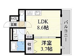 大阪モノレール本線 南摂津駅 徒歩2分