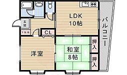 ひかりハイツ 2階/-