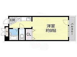 GI-Z2 ワンルームの間取図画像