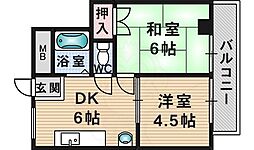 摂津第5マンション 4階