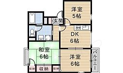 クレール摂津 1階