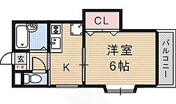 マ・メゾン 1Kの間取図画像