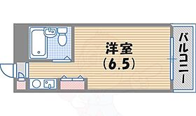 ハイツシャローム  ｜ 兵庫県西宮市鳴尾町３丁目（賃貸マンション1R・5階・24.00㎡） その2