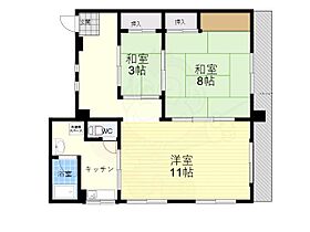 日東マンション  ｜ 兵庫県西宮市南越木岩町（賃貸マンション2LDK・4階・59.00㎡） その2