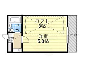 プレンティハウス  ｜ 兵庫県西宮市小松南町３丁目3番38号（賃貸マンション1K・2階・18.64㎡） その2