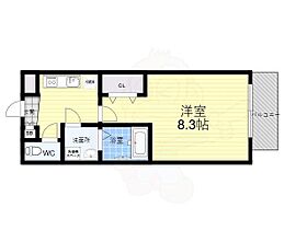 兵庫県西宮市甲子園七番町（賃貸マンション1K・2階・25.14㎡） その2