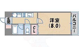 ラ・スリーズ・クレハ  ｜ 兵庫県西宮市津門呉羽町3番8号（賃貸マンション1K・8階・24.41㎡） その2