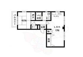 ビオトープ宝津  ｜ 兵庫県西宮市津門宝津町12番21号（賃貸マンション1LDK・4階・49.73㎡） その2