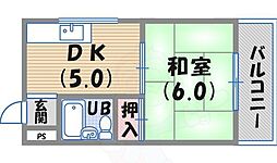 間取図画像 1DK