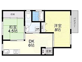 中村ハイツ  ｜ 大阪府堺市北区常磐町３丁20番1号（賃貸マンション2DK・1階・43.00㎡） その2