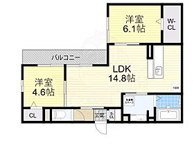 メゾン ド エスポワール北長尾  ｜ 大阪府堺市北区北長尾町８丁3番8号（賃貸アパート2LDK・3階・59.53㎡） その2