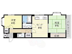 三国ヶ丘あすなろ  ｜ 大阪府堺市堺区向陵西町３丁（賃貸マンション2LDK・3階・50.00㎡） その2