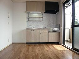 JR阪和線 上野芝駅 徒歩17分の賃貸アパート 3階1LDKのリビング/ダイニング