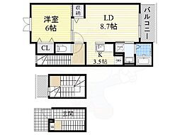 南海線 石津川駅 徒歩12分 3階/-