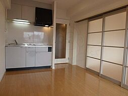 JR阪和線 三国ケ丘駅 徒歩4分の賃貸マンション 3階1DKのリビング/ダイニング