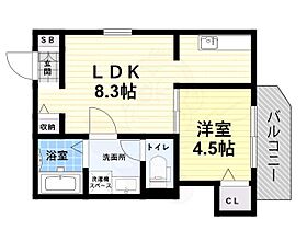 大阪府堺市中区堀上町（賃貸アパート1LDK・3階・30.51㎡） その2