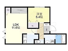 大阪府堺市堺区榎元町１丁（賃貸アパート1LDK・1階・43.53㎡） その2