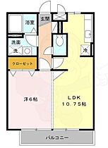 大阪府堺市北区長曽根町1947番1号（賃貸アパート1LDK・2階・40.29㎡） その2