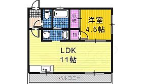 Casa Polaris 201 ｜ 大阪府堺市中区土師町２丁（賃貸マンション1LDK・2階・39.60㎡） その2