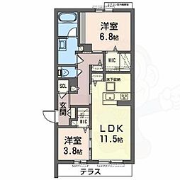 富木駅 10.8万円