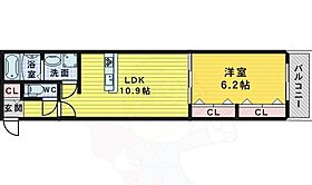 大阪府堺市堺区車之町東１丁（賃貸マンション1LDK・1階・40.25㎡） その2