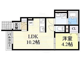 大阪府堺市東区高松29番3号（賃貸アパート1LDK・1階・35.68㎡） その2