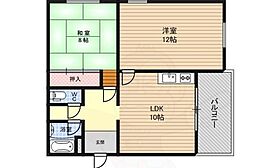 メゾン石津 A201 ｜ 大阪府堺市堺区石津北町（賃貸マンション2LDK・2階・65.00㎡） その2