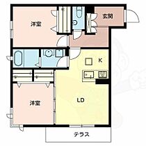 ル　シーニュ  ｜ 大阪府堺市西区鳳北町３丁（賃貸マンション2LDK・1階・61.95㎡） その2