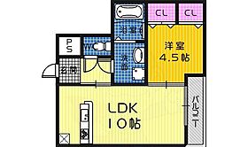 シャーメゾン　グッドパディ 203 ｜ 大阪府堺市北区百舌鳥梅町３丁（賃貸マンション1LDK・2階・45.25㎡） その2