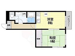 アインス阪田 2階