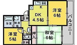 コーポ新宅2 3階/301