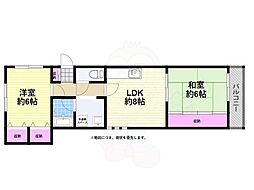 ロイヤル豆塚 2階