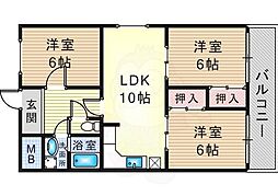 金岡レジデンス 3階