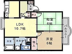 けやきハイツ 2階/207