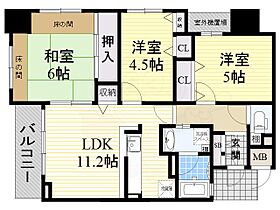 アーデンタワー新町  ｜ 大阪府大阪市西区新町２丁目16番17号（賃貸マンション3LDK・5階・61.14㎡） その2