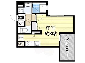 レジディア江戸堀  ｜ 大阪府大阪市西区江戸堀２丁目（賃貸マンション1R・13階・25.46㎡） その2