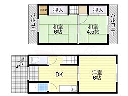 近鉄奈良線 瓢箪山駅 徒歩18分