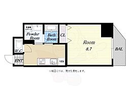 Gran Pino内淡路 8階/-